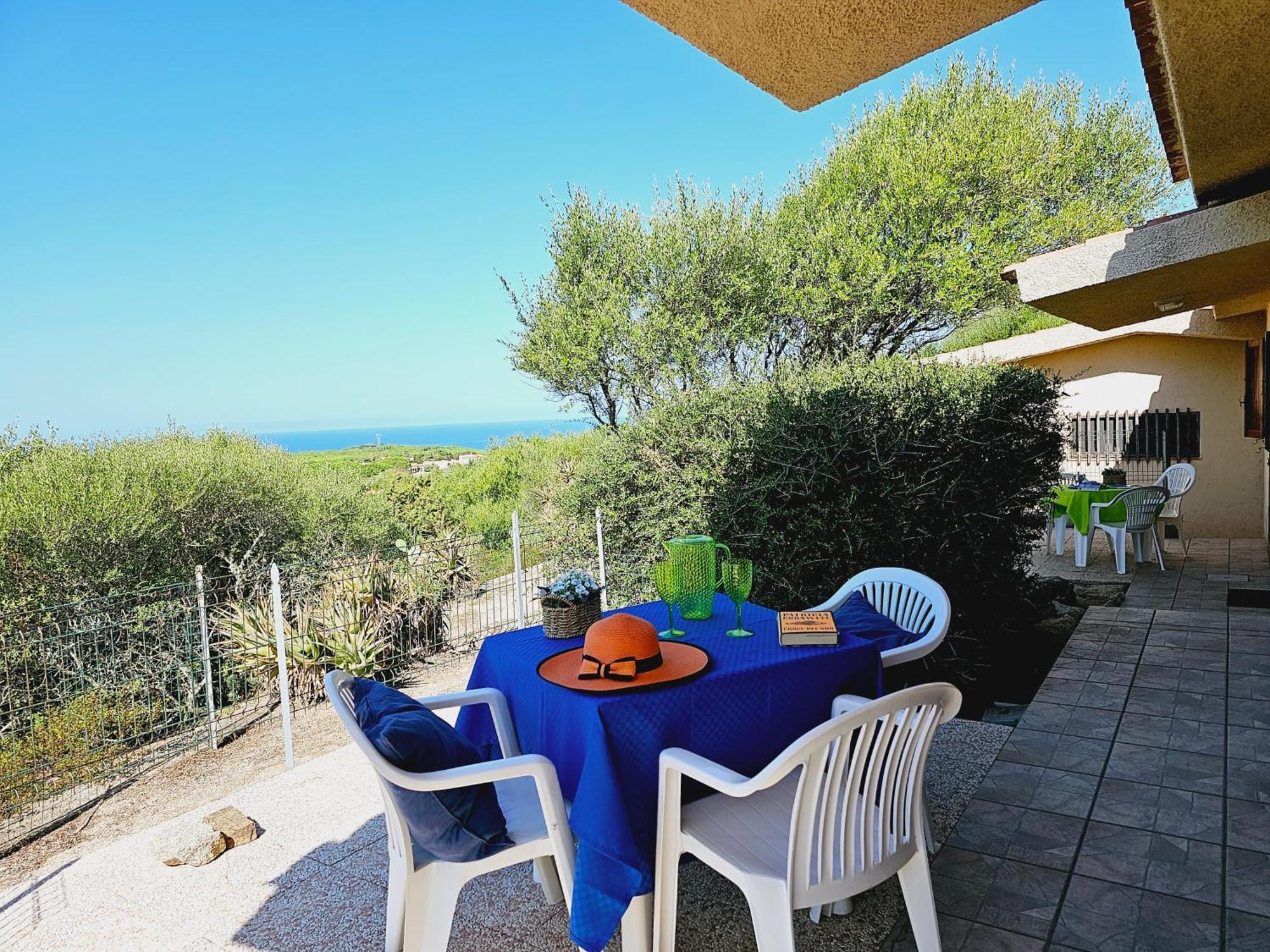 Villette Oleandri Vista Mare Rena Majore Ruang foto